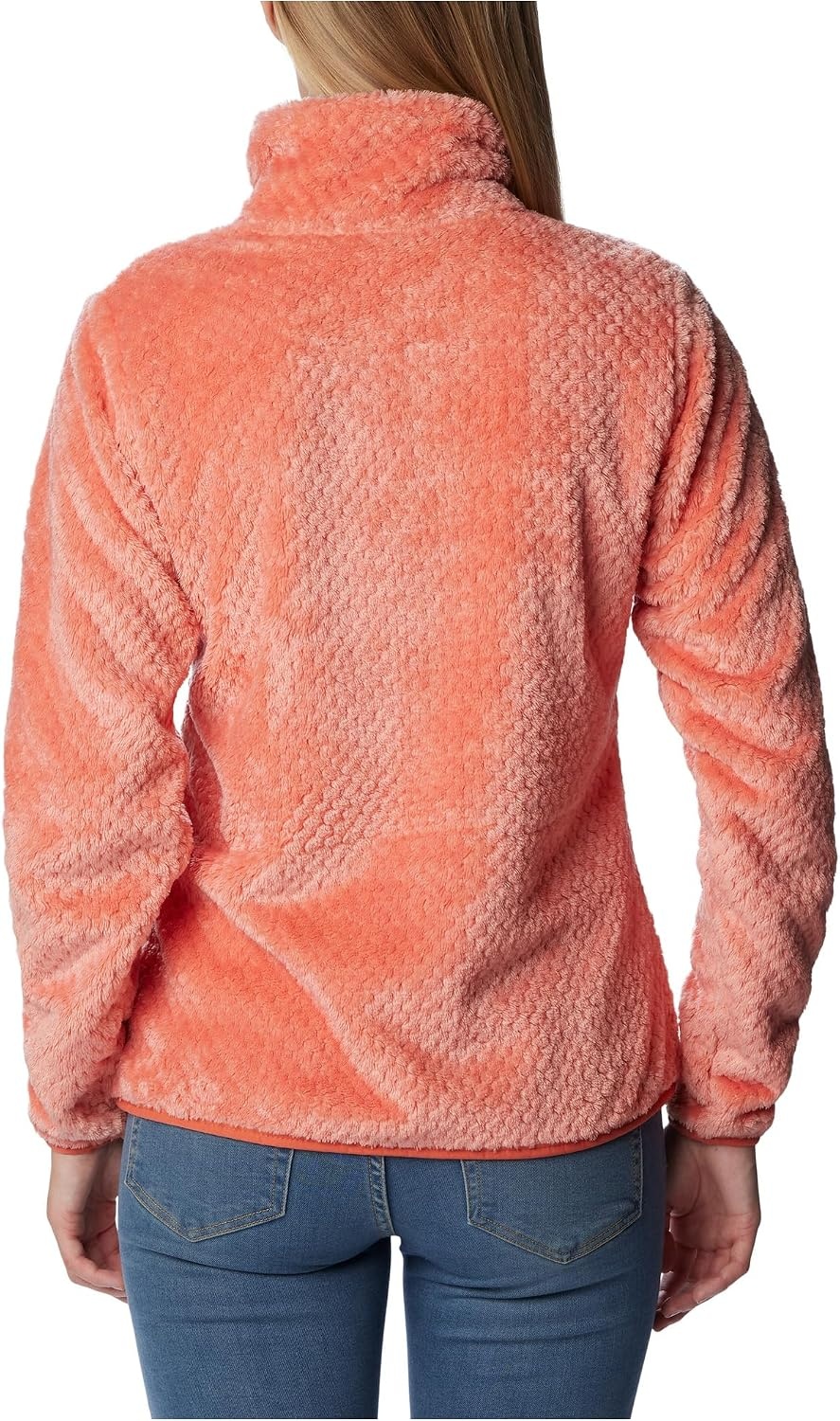 image:imageColumbia Fire Side II Sherpa Full Zip Fleecejacke mit durchgehendem Reiverschluss fr DamenPfirsich Faded Peach