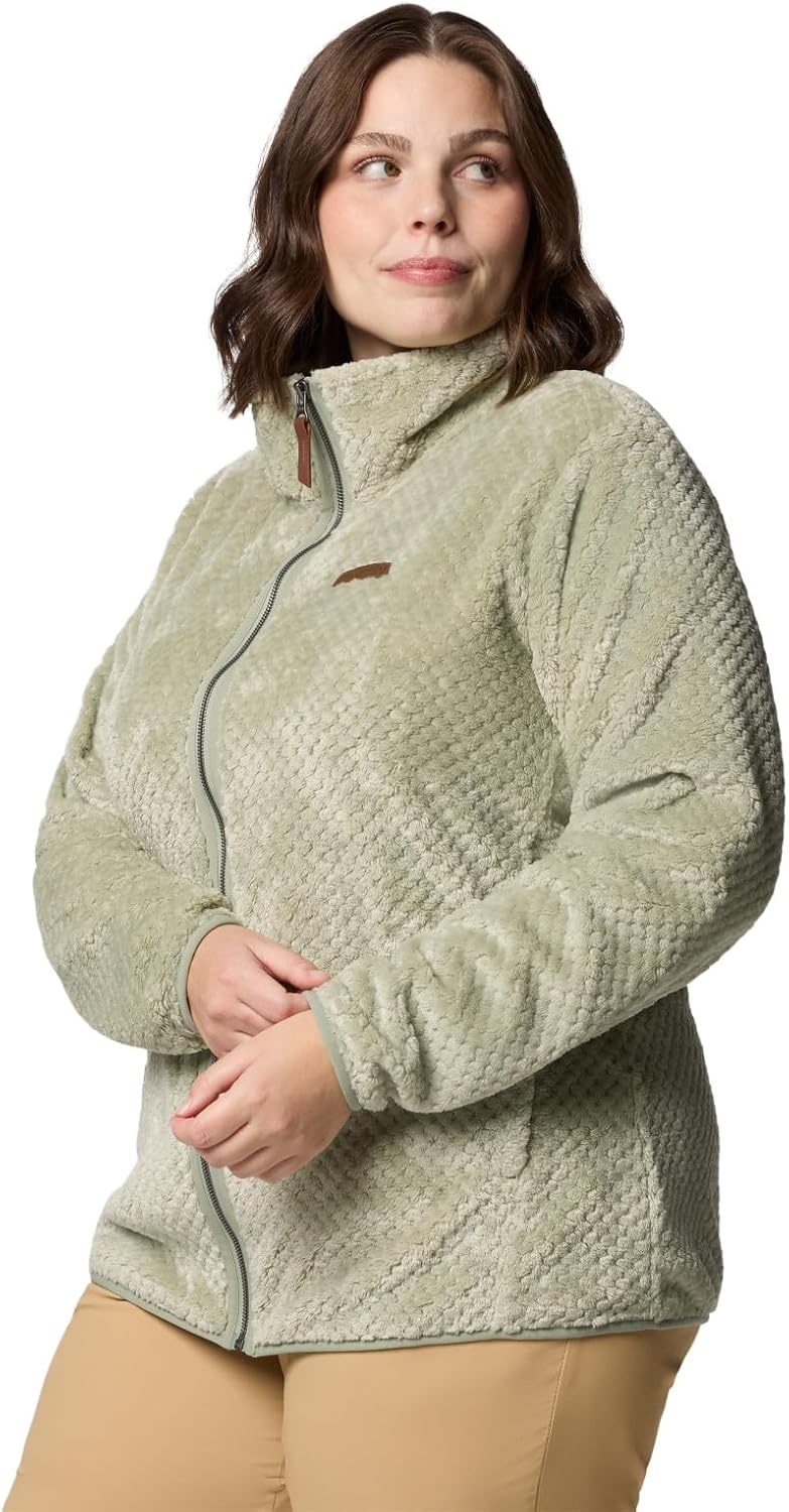 image:imageColumbia Fire Side II Sherpa Full Zip Fleecejacke mit durchgehendem Reiverschluss fr DamenSafari