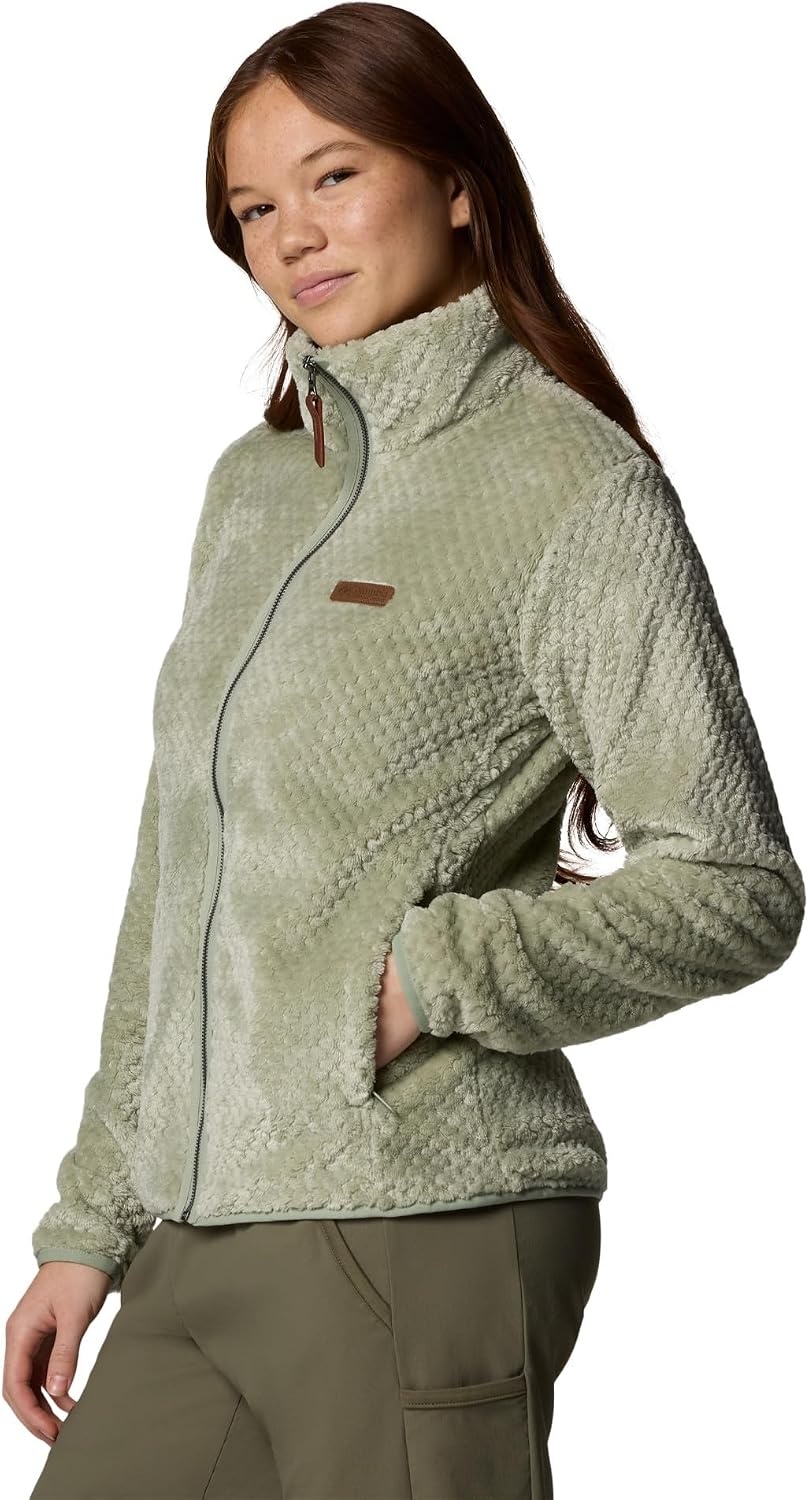 image:imageColumbia Fire Side II Sherpa Full Zip Fleecejacke mit durchgehendem Reiverschluss fr DamenSafari