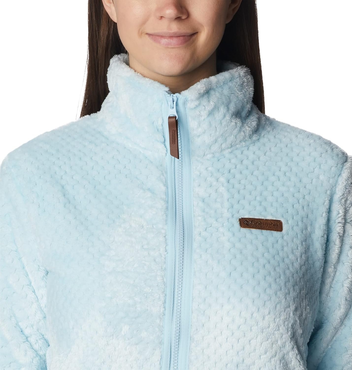 image:imageColumbia Fire Side II Sherpa Full Zip Fleecejacke mit durchgehendem Reiverschluss fr DamenSpring Blue