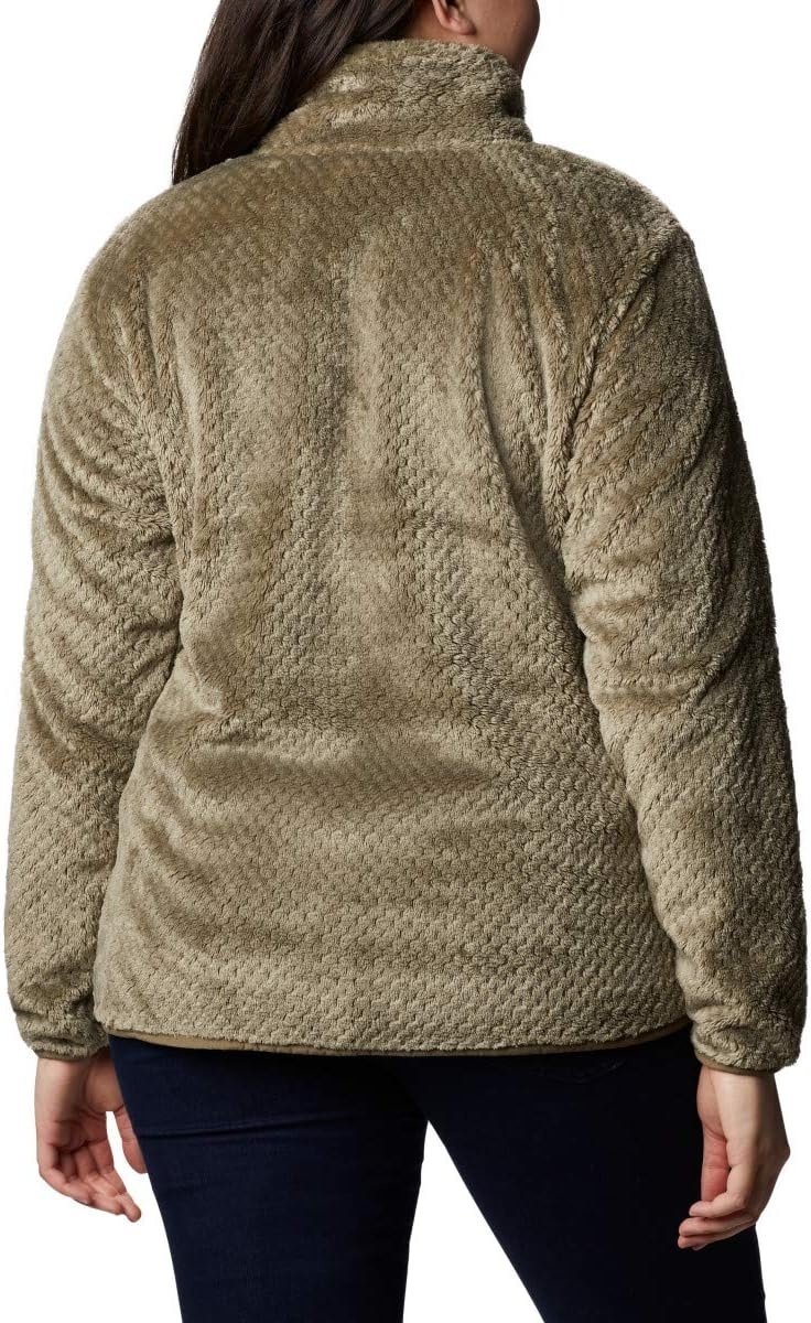 image:imageColumbia Fire Side II Sherpa Full Zip Fleecejacke mit durchgehendem Reiverschluss fr DamenStone Green
