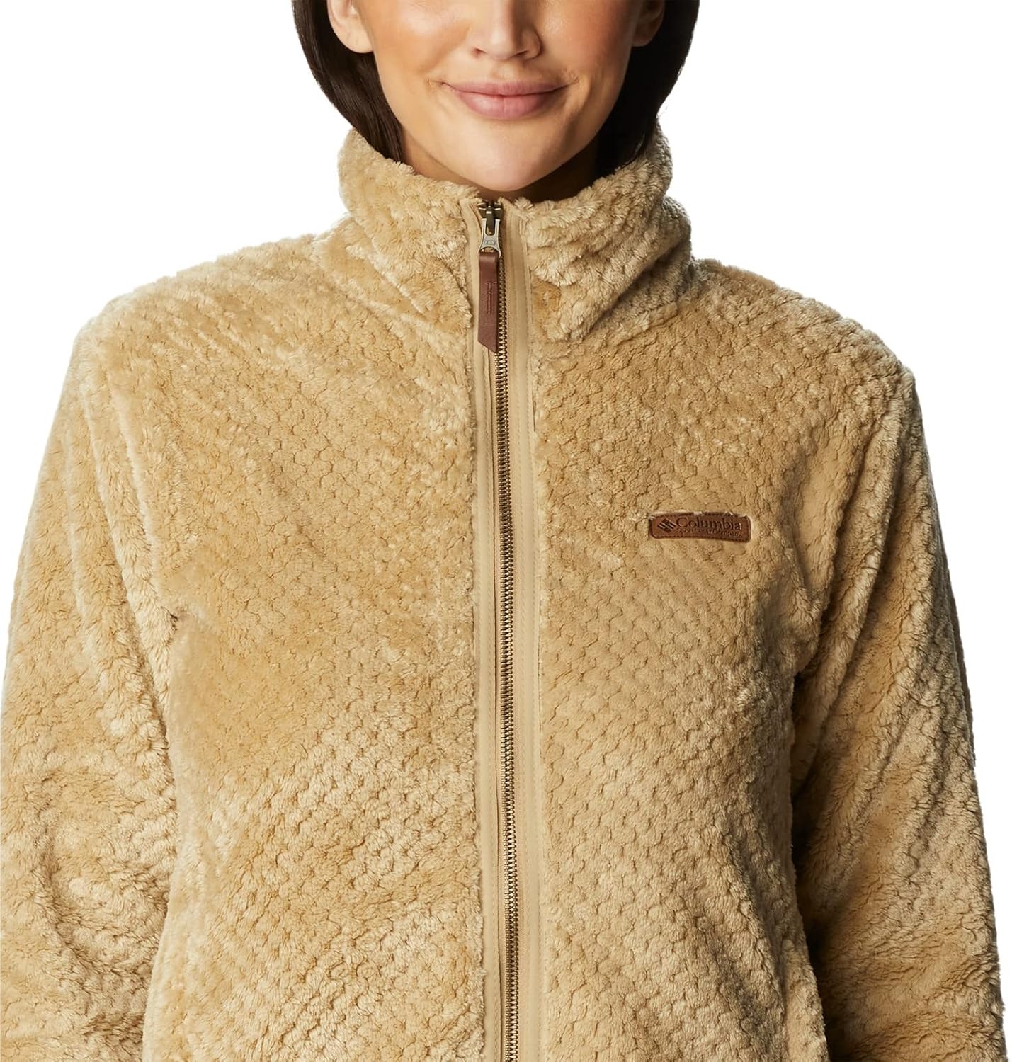 image:imageColumbia Fire Side II Sherpa Full Zip Fleecejacke mit durchgehendem Reiverschluss fr DamenStrand