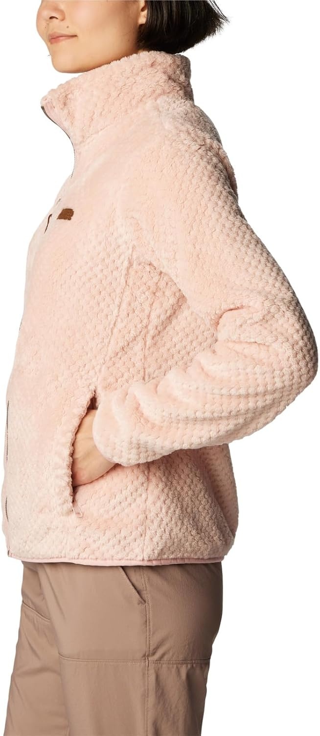 image:imageColumbia Fire Side II Sherpa Full Zip Fleecejacke mit durchgehendem Reiverschluss fr Damenrosa dusty pink