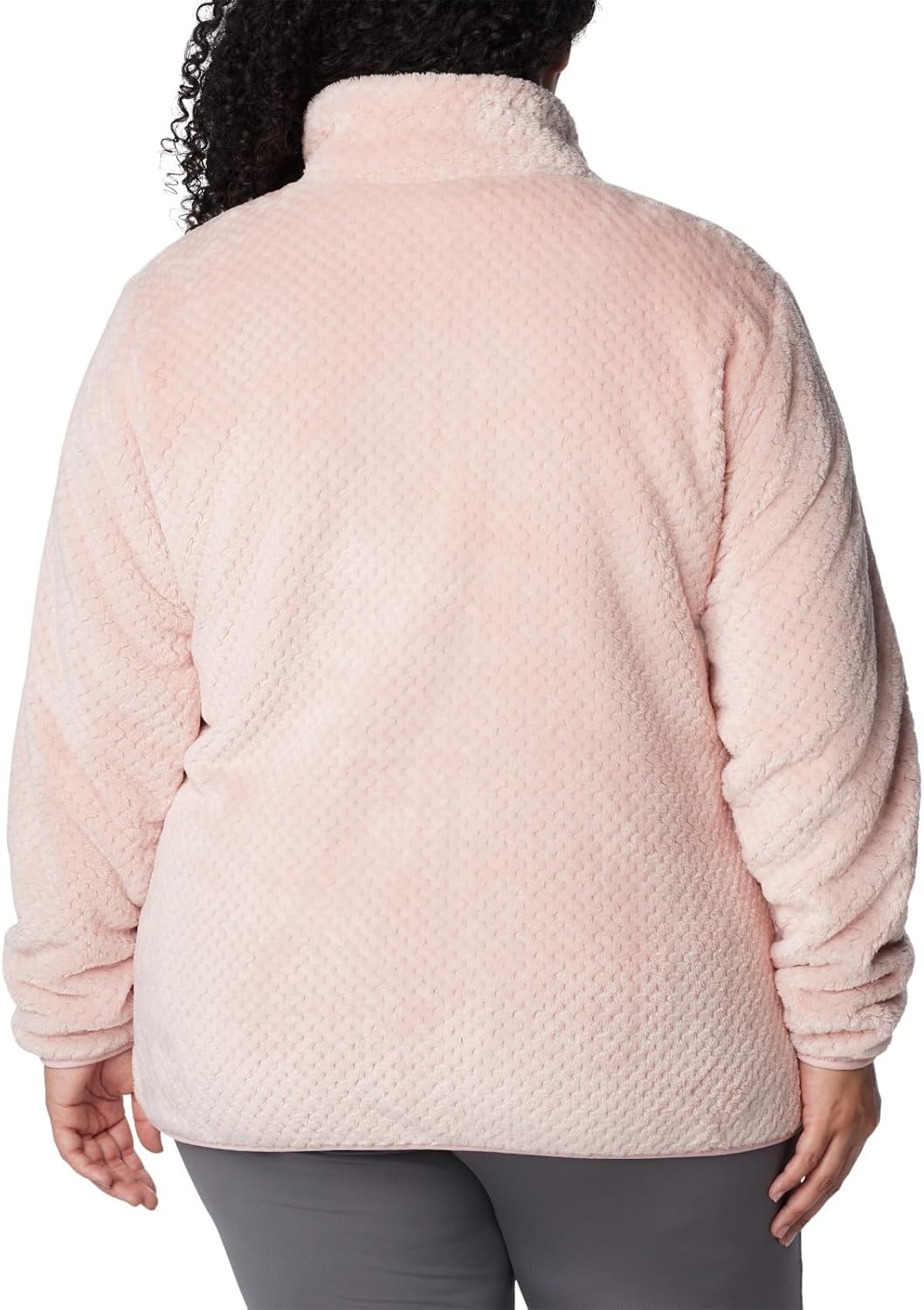 image:imageColumbia Fire Side II Sherpa Full Zip Fleecejacke mit durchgehendem Reiverschluss fr Damenrosa dusty pink