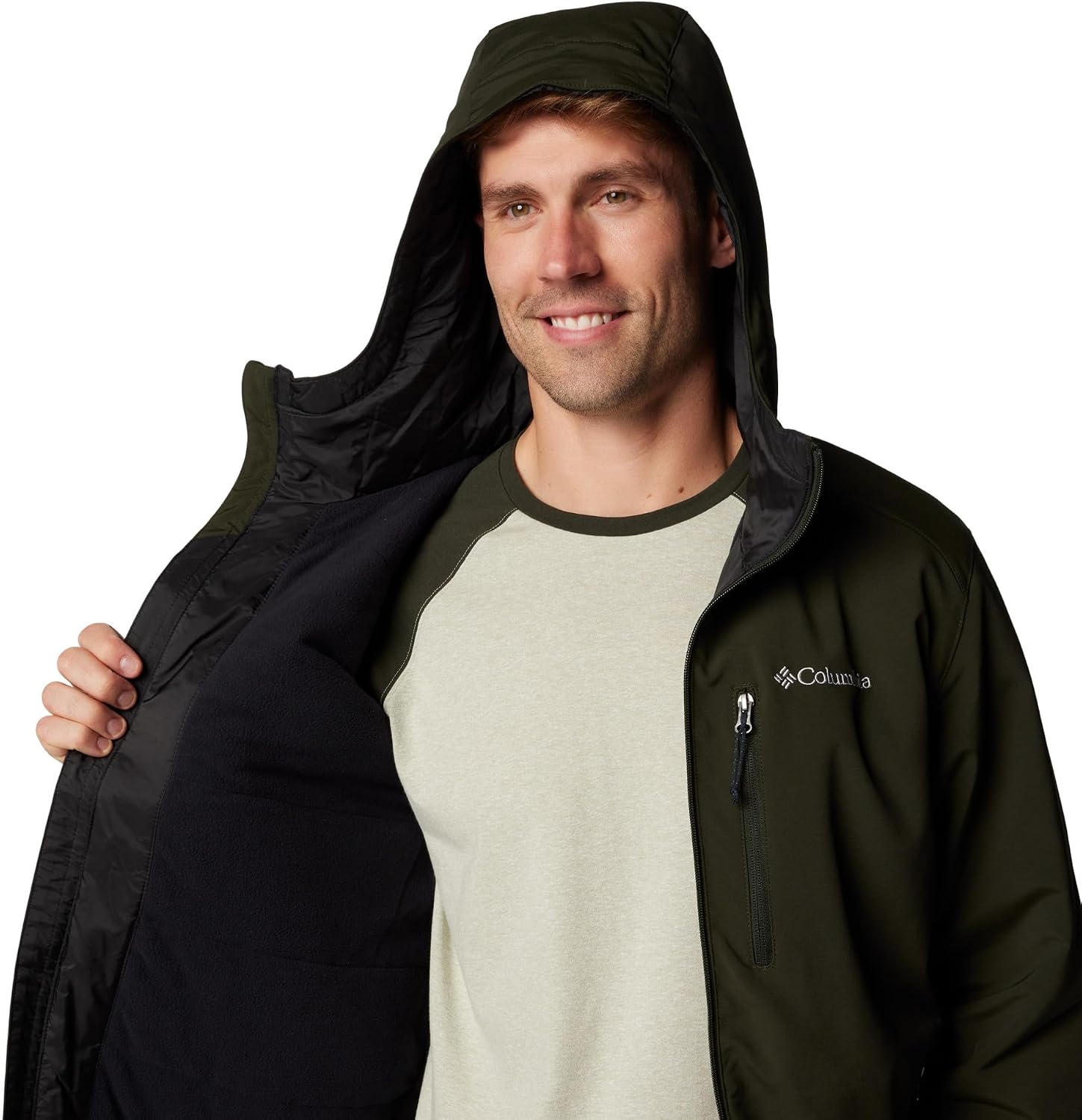 image:imageColumbia Gate Racer SoftshellJacke fr HerrenGreenscape