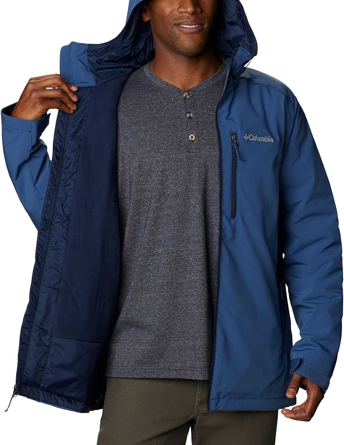 image:imageColumbia Gate Racer SoftshellJacke fr HerrenNacht Gezeiten