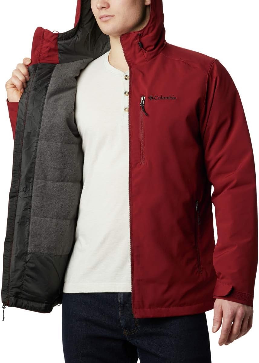 image:imageColumbia Gate Racer SoftshellJacke fr HerrenRoter Jaspis