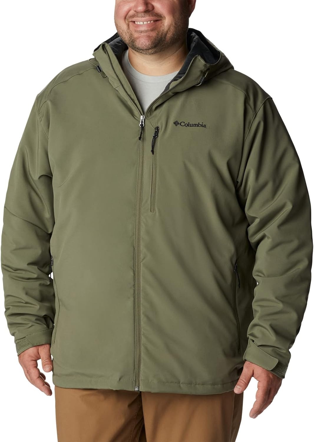 image:imageColumbia Gate Racer SoftshellJacke fr HerrenSteingrn