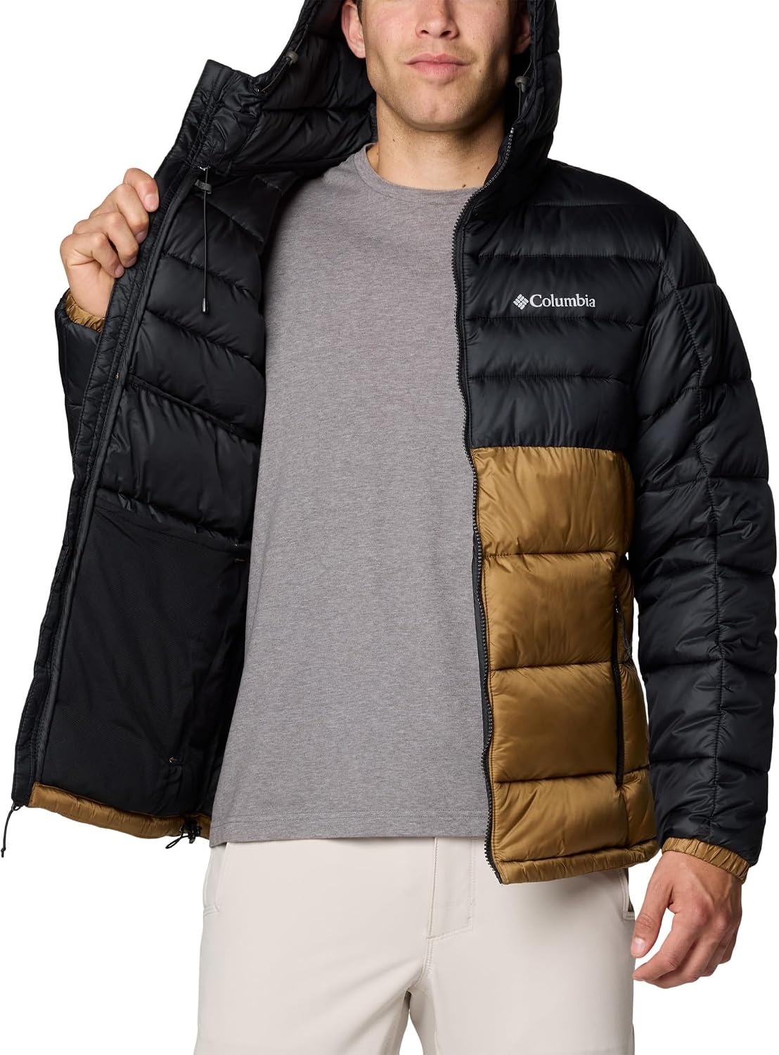 image:imageColumbia Herren Buck Butte 2 Insulated Hooded Jacket Pufferjacke mit Kapuze 1er PackDelta Black