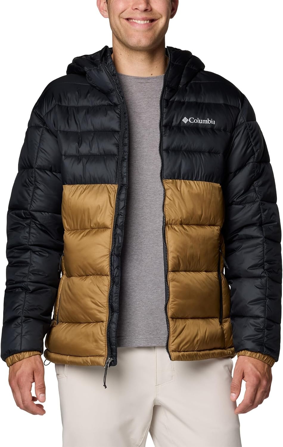 image:imageColumbia Herren Buck Butte 2 Insulated Hooded Jacket Pufferjacke mit Kapuze 1er PackDelta Black