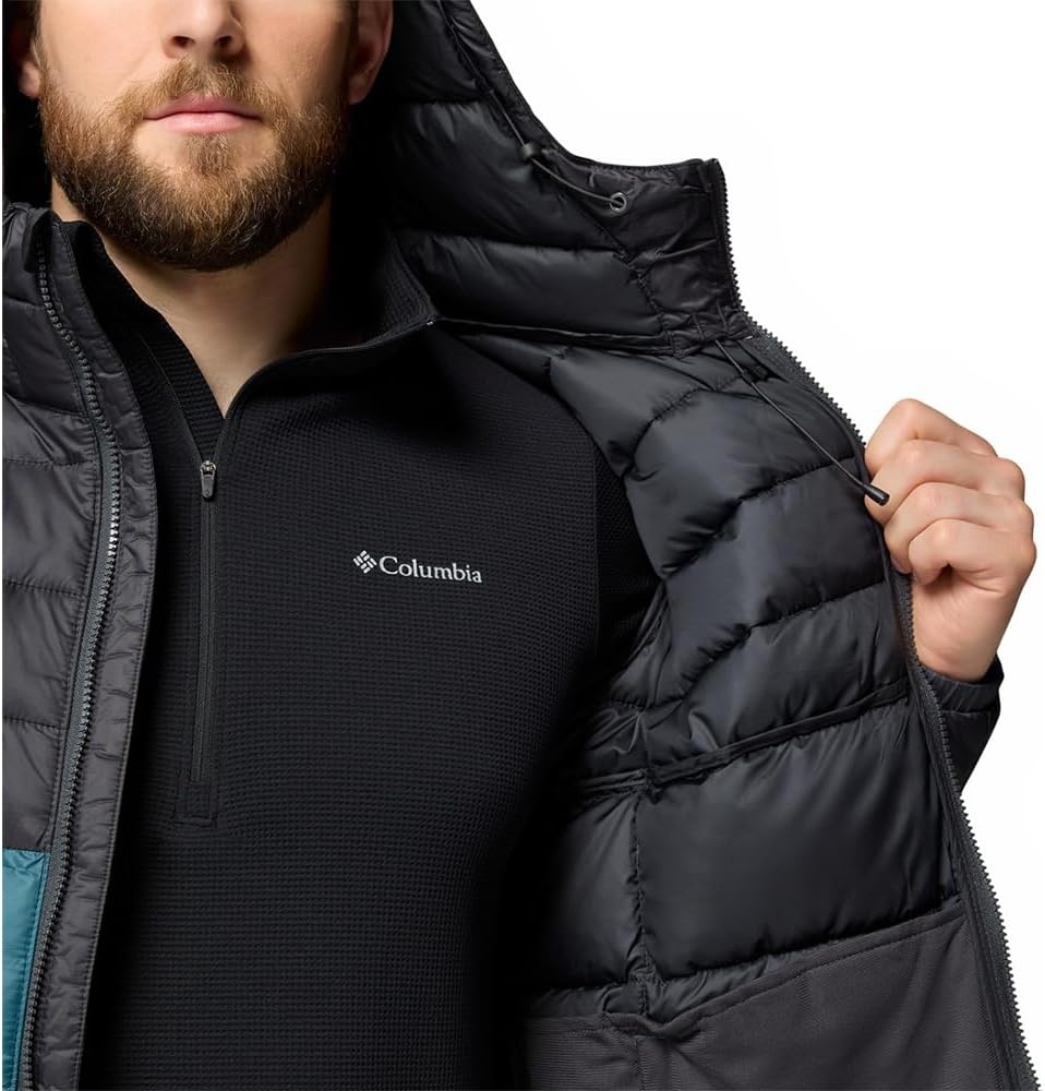 image:imageColumbia Herren Buck Butte 2 Insulated Hooded Jacket Pufferjacke mit Kapuze 1er PackEverblue Hai