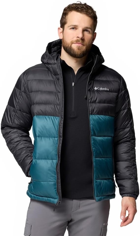 image:imageColumbia Herren Buck Butte 2 Insulated Hooded Jacket Pufferjacke mit Kapuze 1er PackEverblue Hai