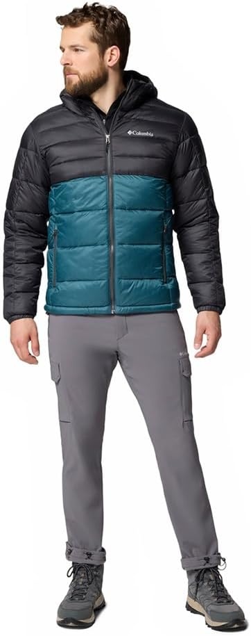 image:imageColumbia Herren Buck Butte 2 Insulated Hooded Jacket Pufferjacke mit Kapuze 1er PackEverblue Hai