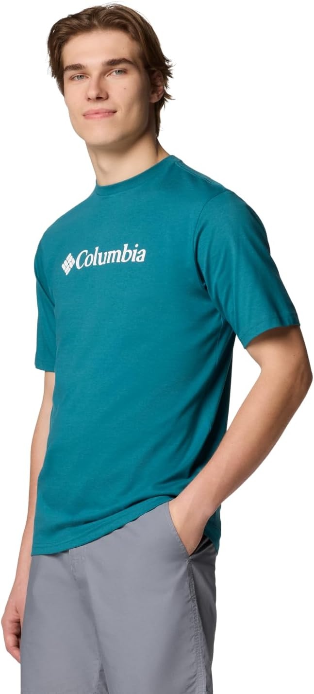 image:imageColumbia Herren CSC Basic Logo Short Sleeve Kurzrmeliges TShirt 1er PackRiver BlueCsc Branded