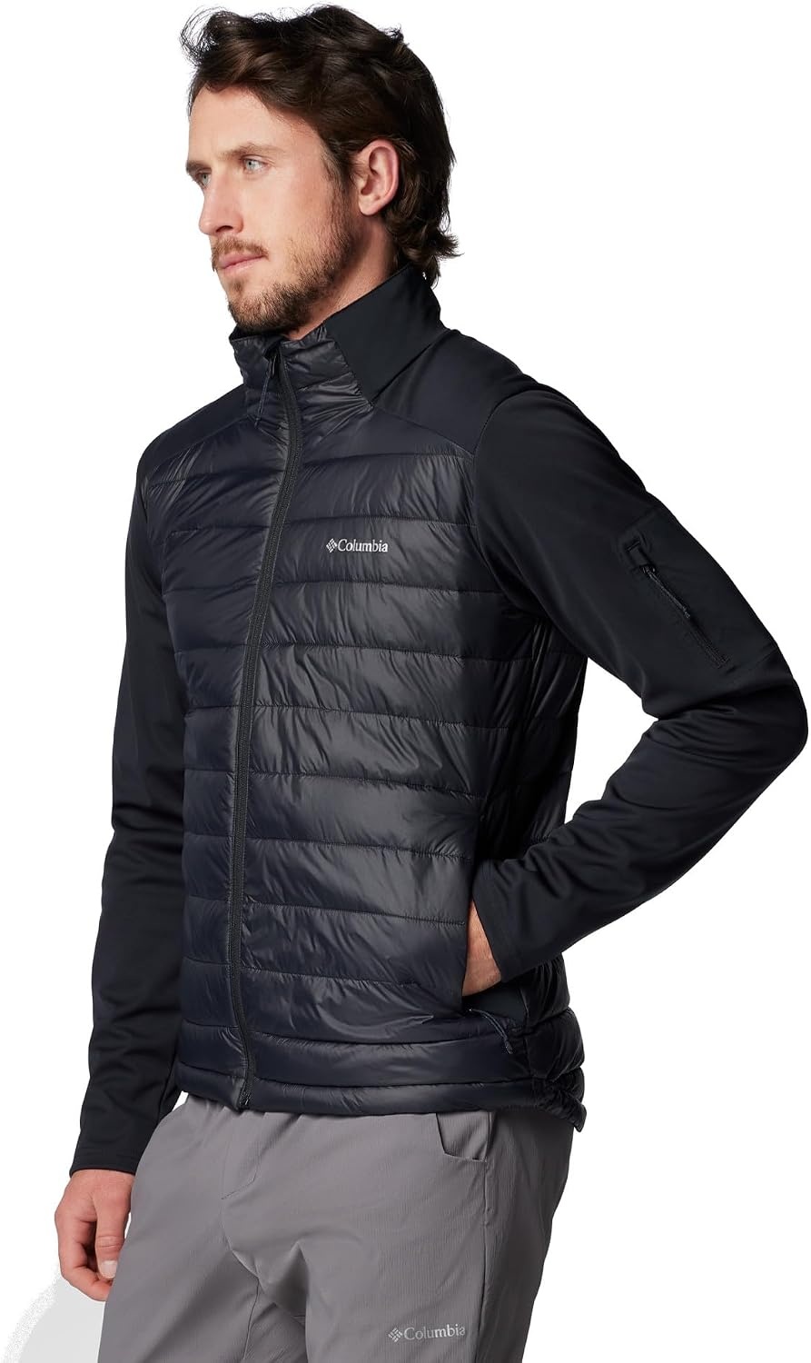image:imageColumbia Herren Columbia Tech Hybrid Softshell SoftshellJacke 1er PackSchwarz