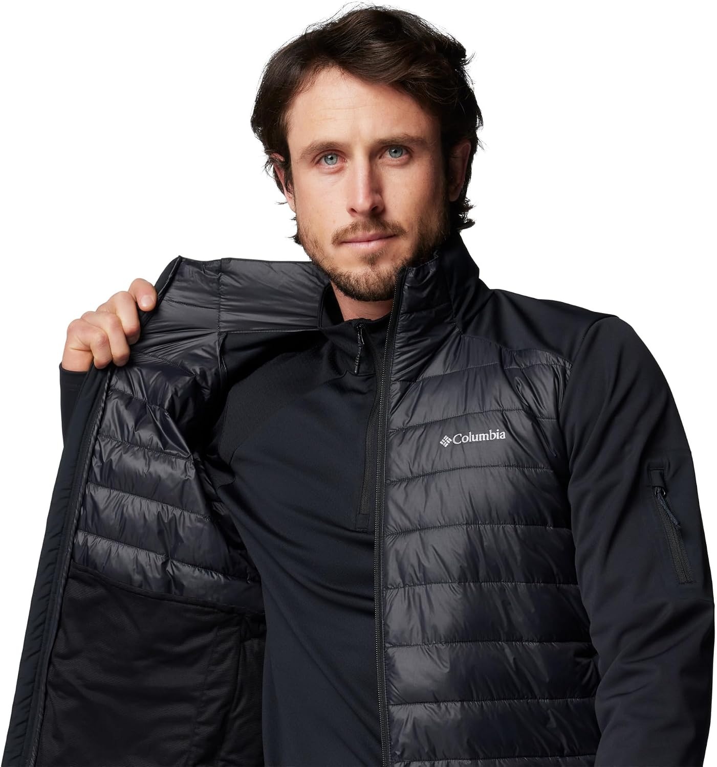 image:imageColumbia Herren Columbia Tech Hybrid Softshell SoftshellJacke 1er PackSchwarz