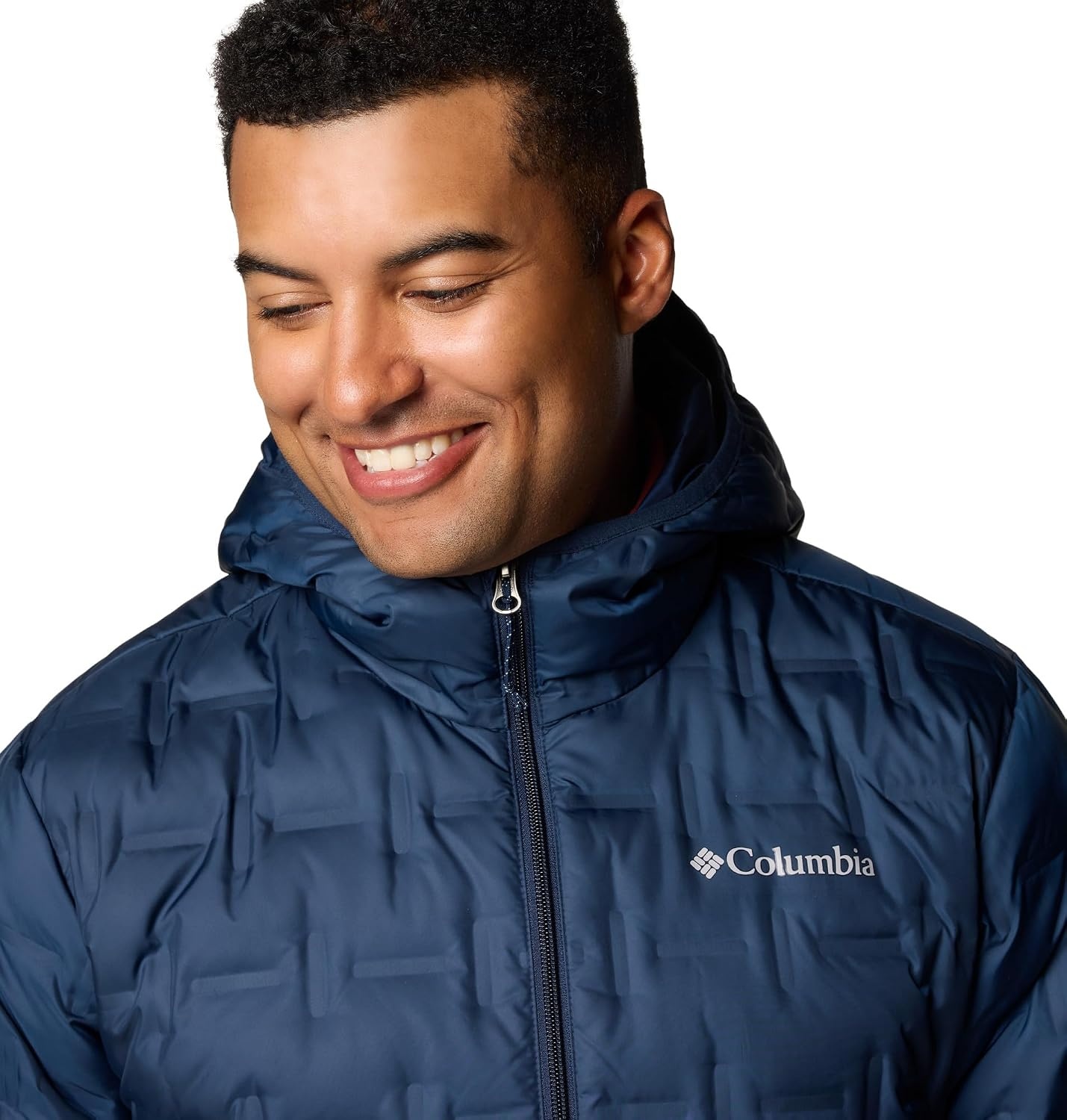 image:imageColumbia Herren Delta Ridge II Down Hooded Jacket Daunenjacke mit Kapuze 1er PackCollegiate Navy