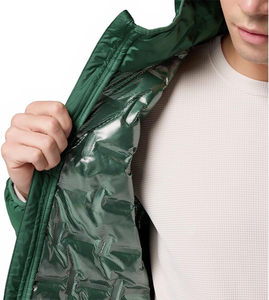 image:imageColumbia Herren Delta Ridge II Down Hooded Jacket Daunenjacke mit Kapuze 1er PackRegenwald