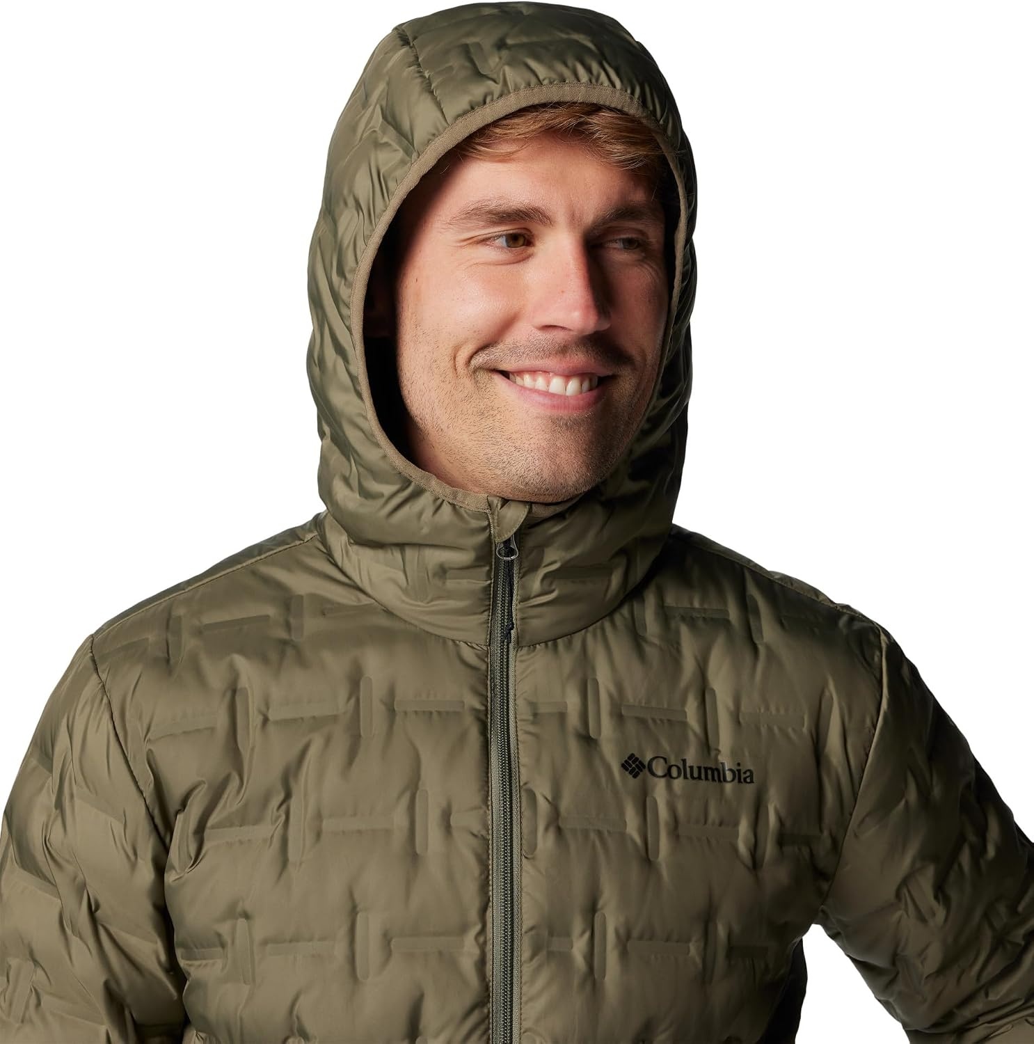 image:imageColumbia Herren Delta Ridge II Down Hooded Jacket Daunenjacke mit Kapuze 1er PackStone Green