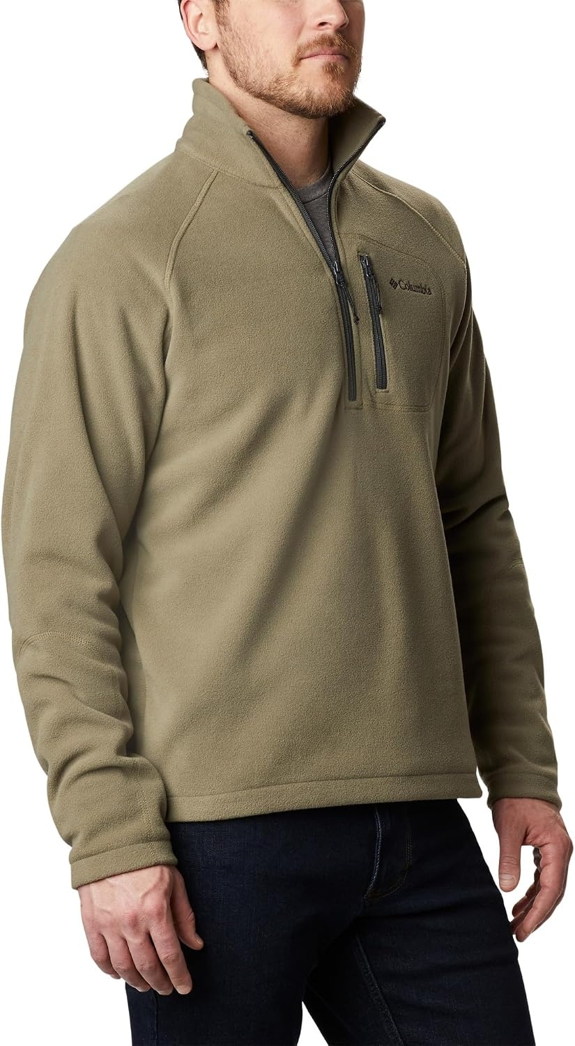 image:imageColumbia Herren Fast Trek Iii Half Zip Fleece Fast Trek III Half Zip FleeceStone Green Shark 397