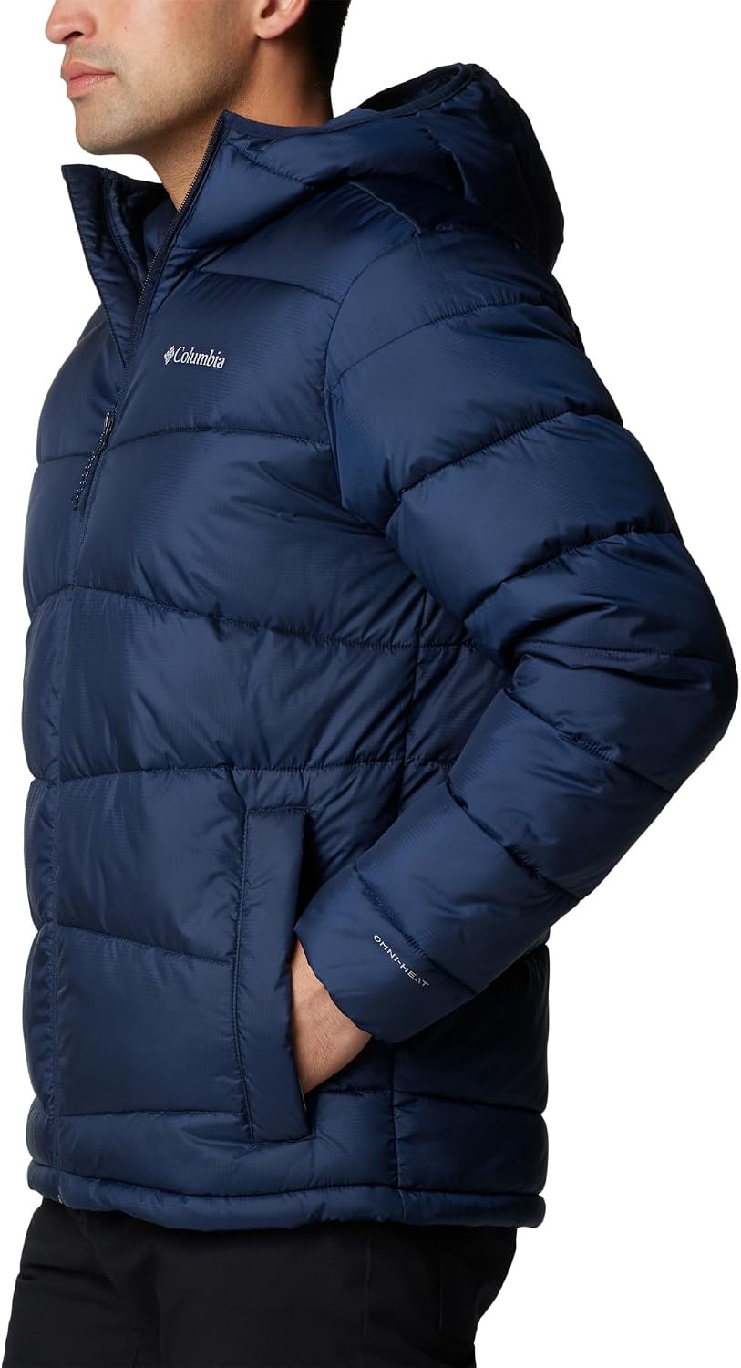 image:imageColumbia Herren Fivemile Butte II Hooded Jacket Pufferjacke mit Kapuze 1er PackCollegiate Navy