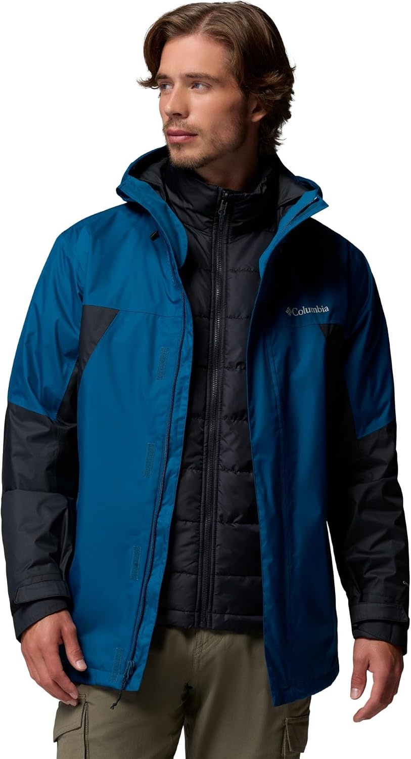 image:imageColumbia Herren Inner Limits Interchange Jacket 3in1WintermantelPhoenix BlueBlack