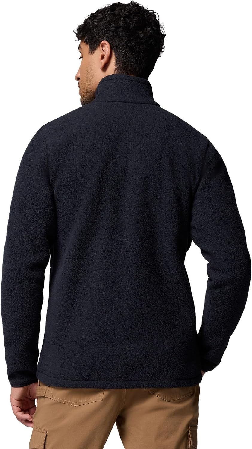 image:imageColumbia Herren Jasper Ridge Pebbled Full Zip Fleece Fleecejacke mit durchgehendem ReiverschlussSchwarz