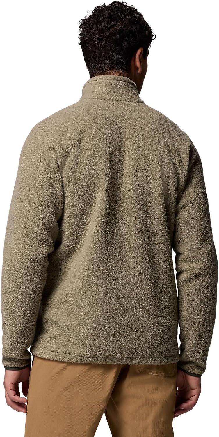 image:imageColumbia Herren Jasper Ridge Pebbled Full Zip Fleece Fleecejacke mit durchgehendem ReiverschlussStone Green Greenscape