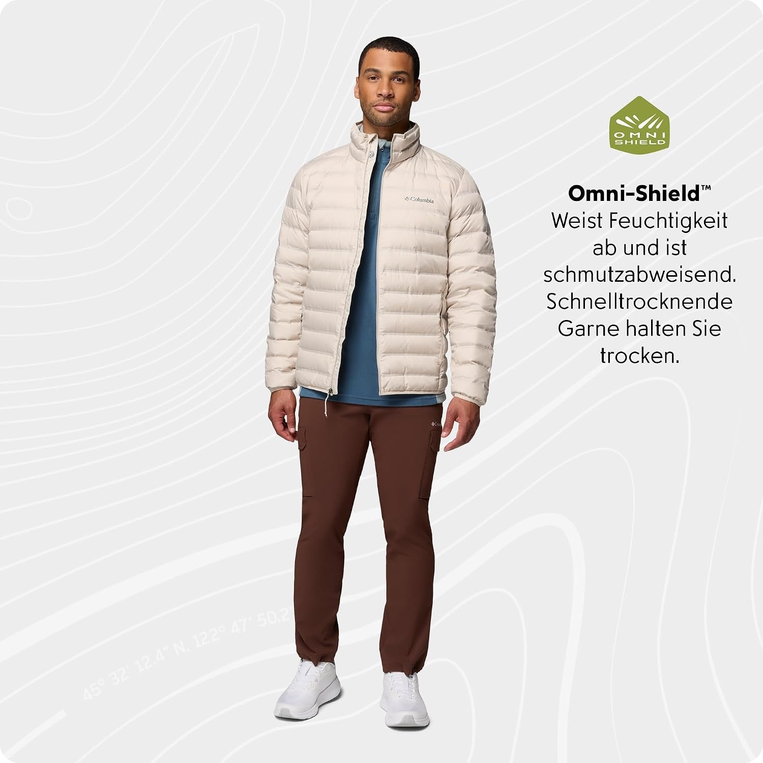 image:imageColumbia Herren Lake 22 2 Down Jacket DaunenjackeDark Stone