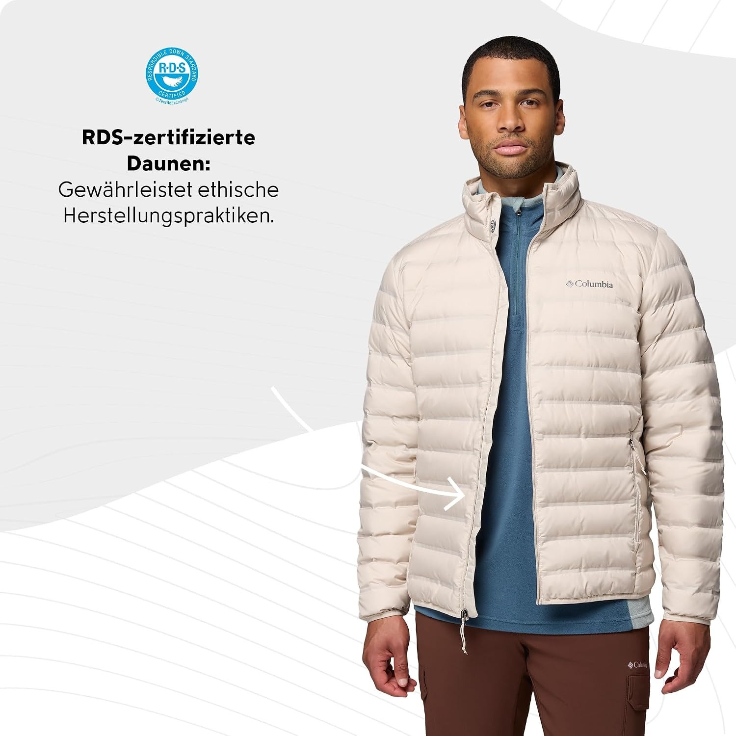image:imageColumbia Herren Lake 22 2 Down Jacket DaunenjackeDark Stone