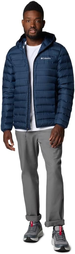 image:imageColumbia Herren Lake 22 II Down Hooded Jacket Daunenjacke mit Kapuze 1er PackCollegiate Navy