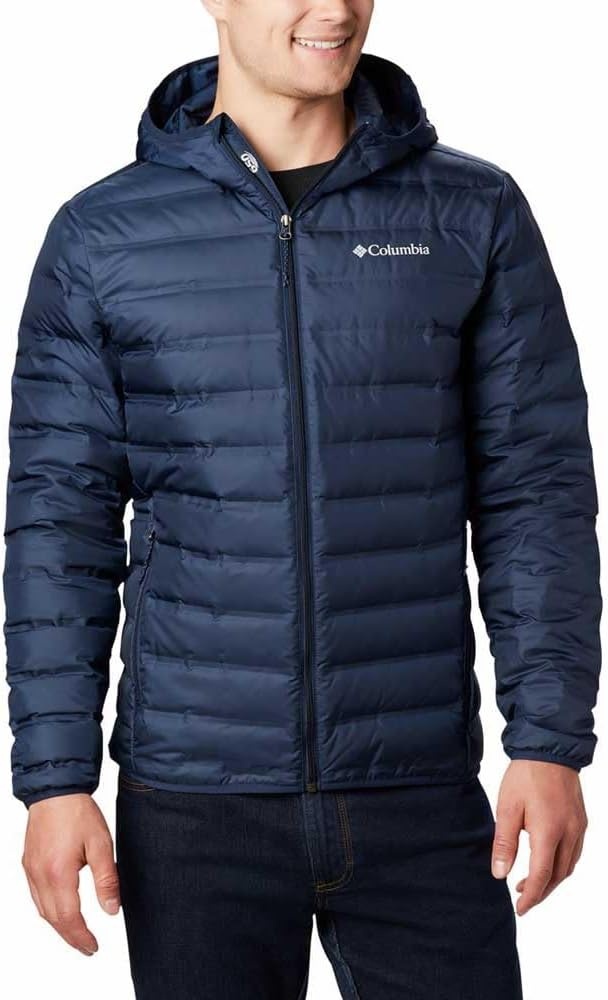 image:imageColumbia Herren Lake 22 II Down Hooded Jacket Daunenjacke mit Kapuze 1er PackCollegiate Navy