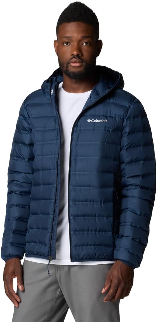 image:imageColumbia Herren Lake 22 II Down Hooded Jacket Daunenjacke mit Kapuze 1er PackCollegiate Navy