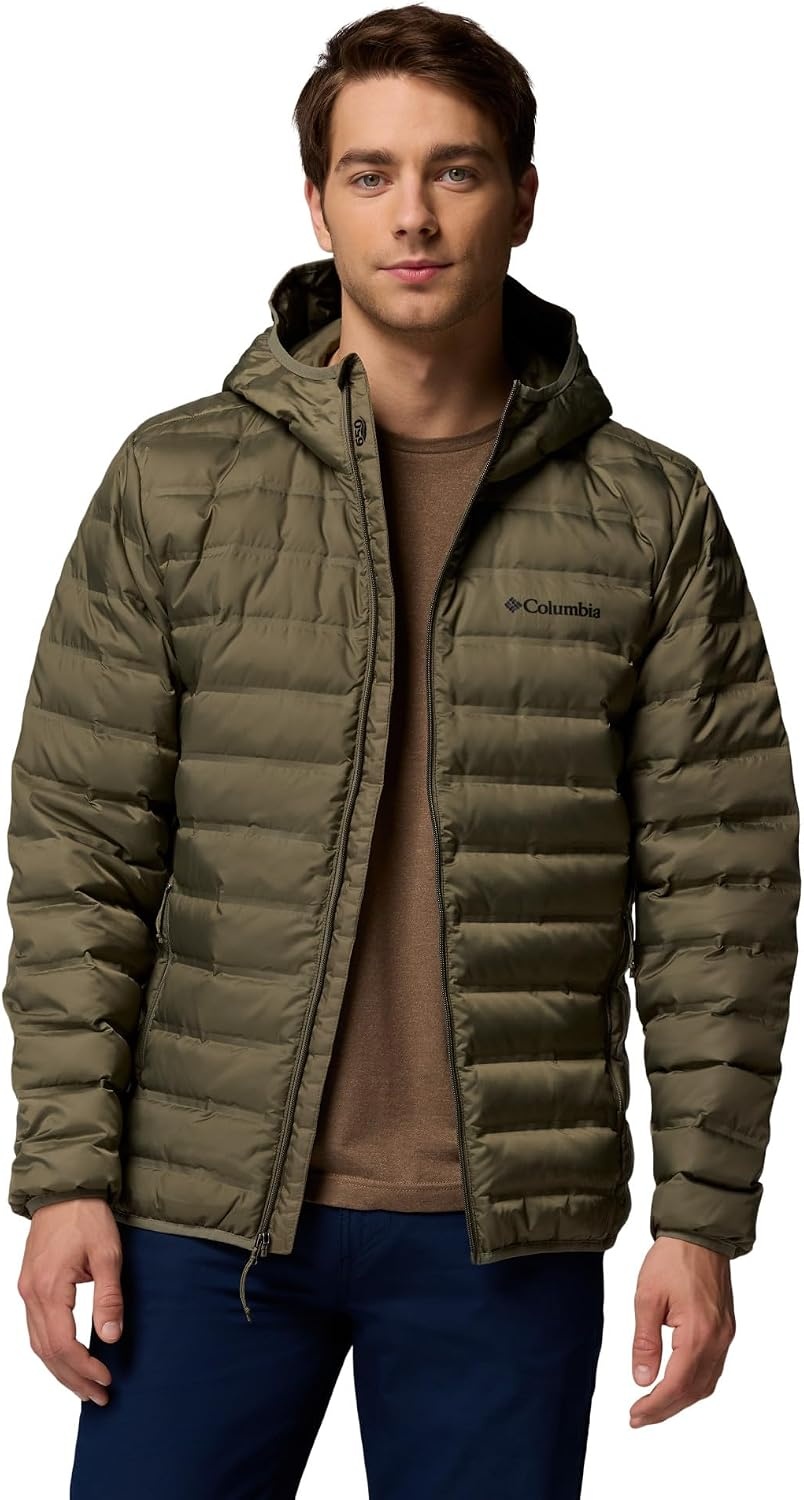 image:imageColumbia Herren Lake 22 II Down Hooded Jacket Daunenjacke mit Kapuze 1er PackStone Green