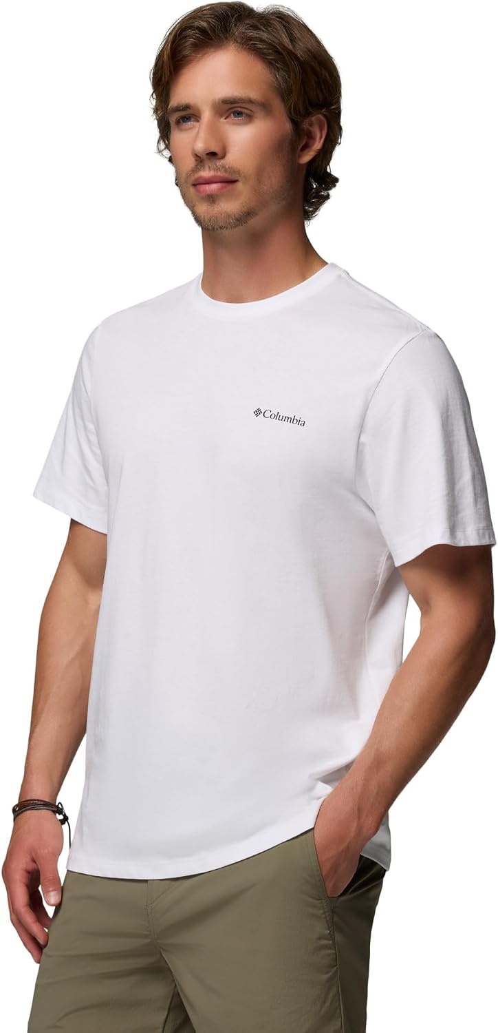 image:imageColumbia Herren Logo Back Tee Kurzrmeliges TShirt 1er PackWeiBoxymarke
