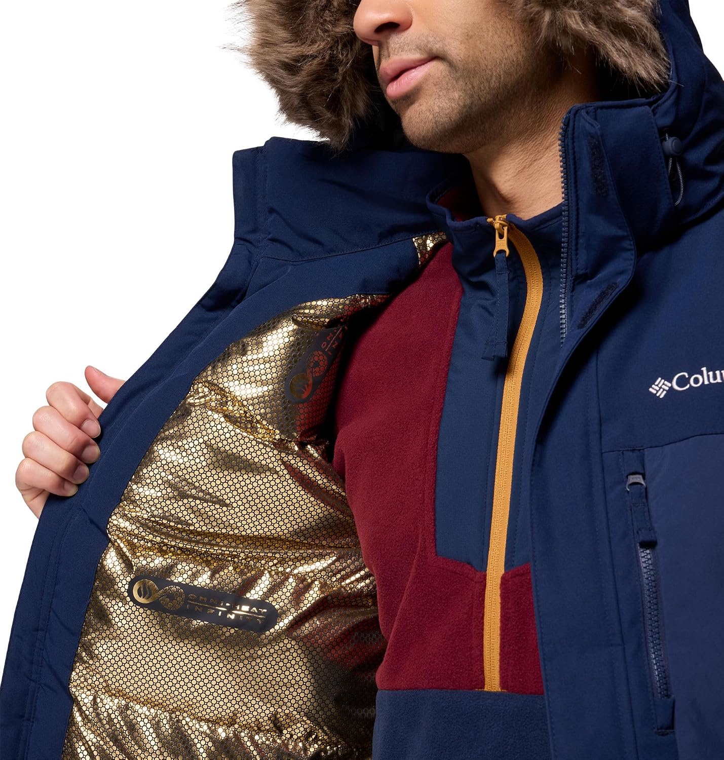 image:imageColumbia Herren Marquam Peak Fusion II Parka Winterjacke 1er PackCollegiate Navy