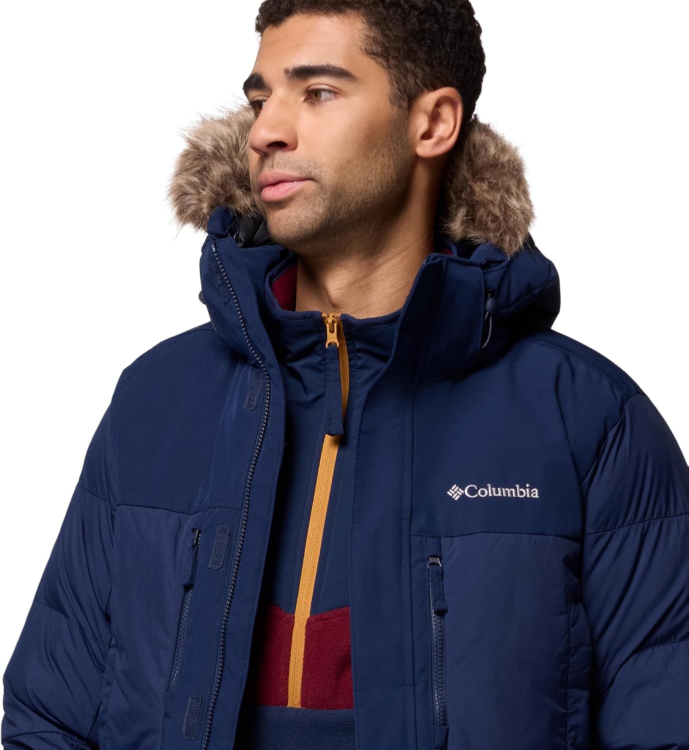 image:imageColumbia Herren Marquam Peak Fusion II Parka Winterjacke 1er PackCollegiate Navy