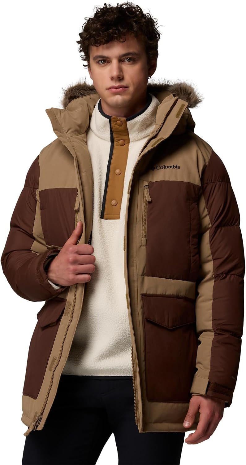 image:imageColumbia Herren Marquam Peak Fusion II Parka Winterjacke 1er PackDelta Tobacco