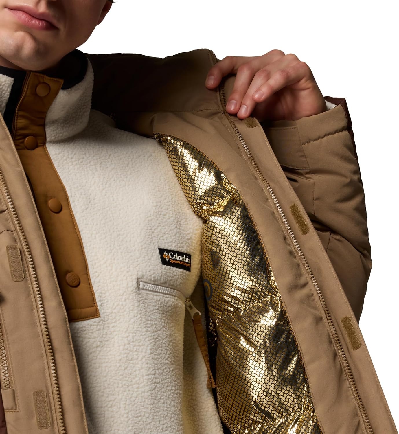 image:imageColumbia Herren Marquam Peak Fusion II Parka Winterjacke 1er PackDelta Tobacco