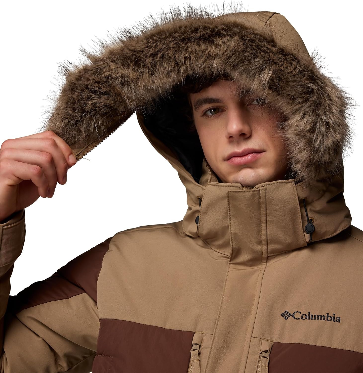 image:imageColumbia Herren Marquam Peak Fusion II Parka Winterjacke 1er PackDelta Tobacco
