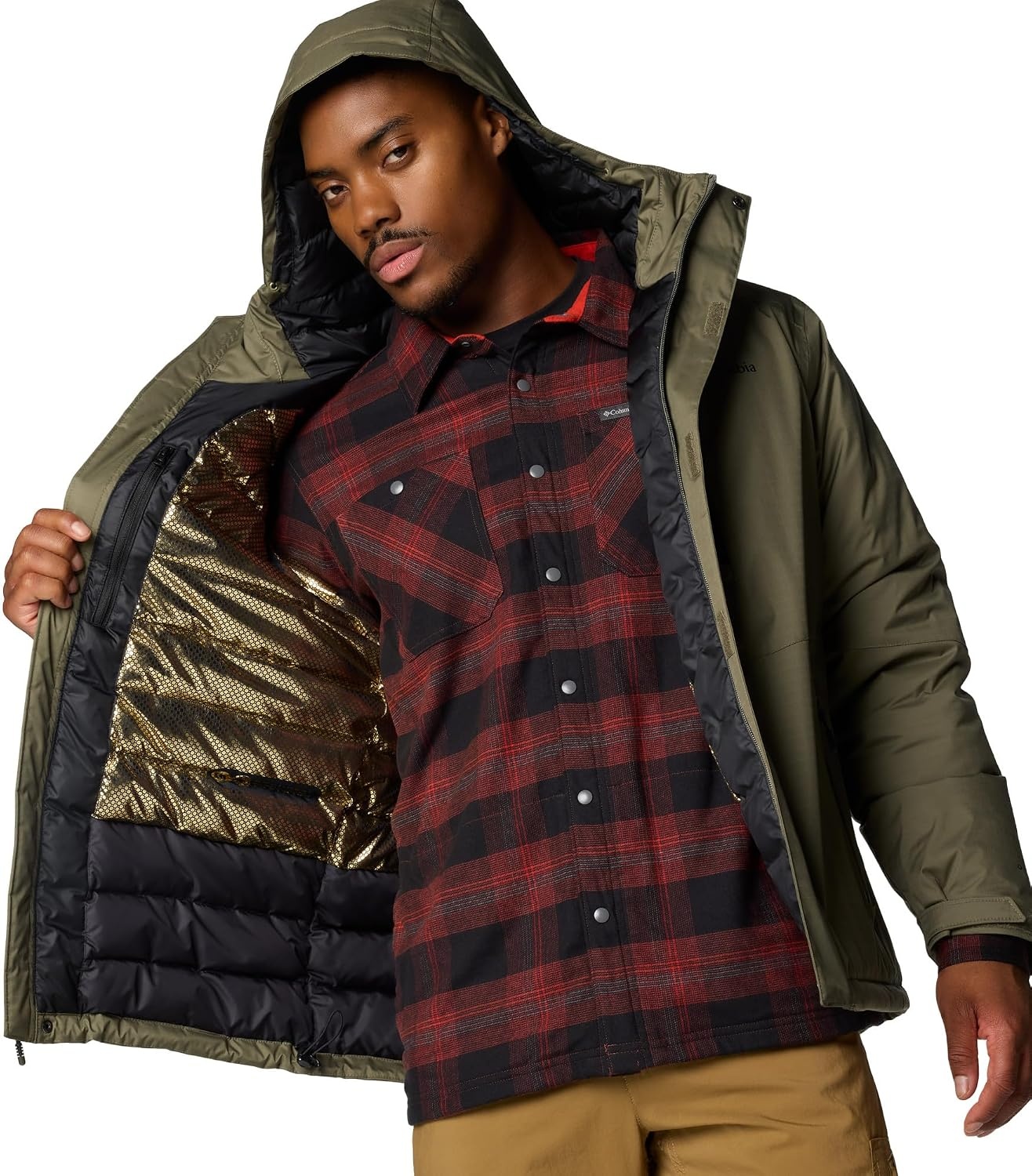 image:imageColumbia Herren Oak Harbor Ii Insulated Jacket Winterjacke 1er PackStone Green