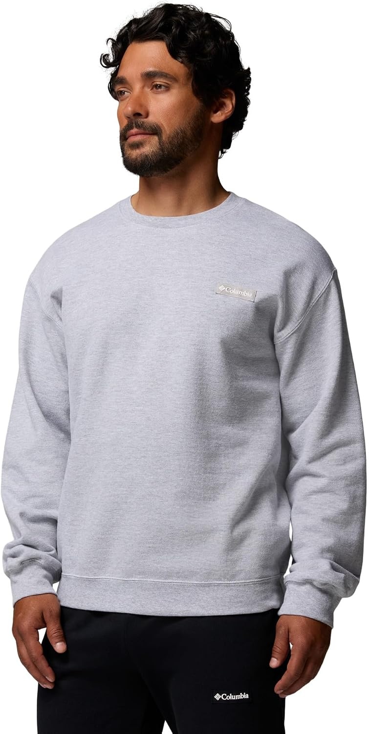 image:imageColumbia Herren Oakwind Crew Crew Sweatshirt 1er PackCity Grey Heather