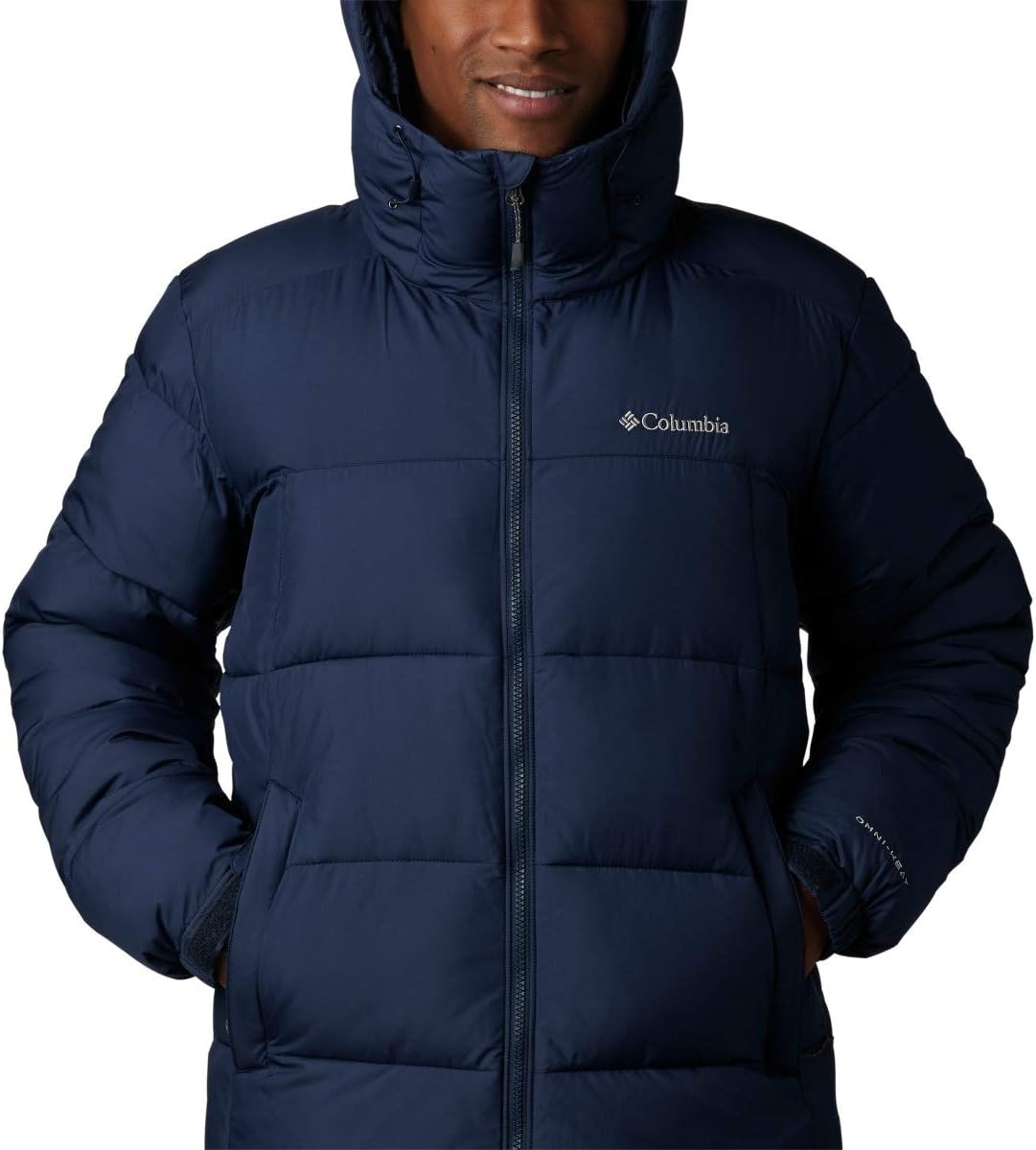 image:imageColumbia Herren Pike Lake Geftterte KapuzenjackeCollegiate Navy