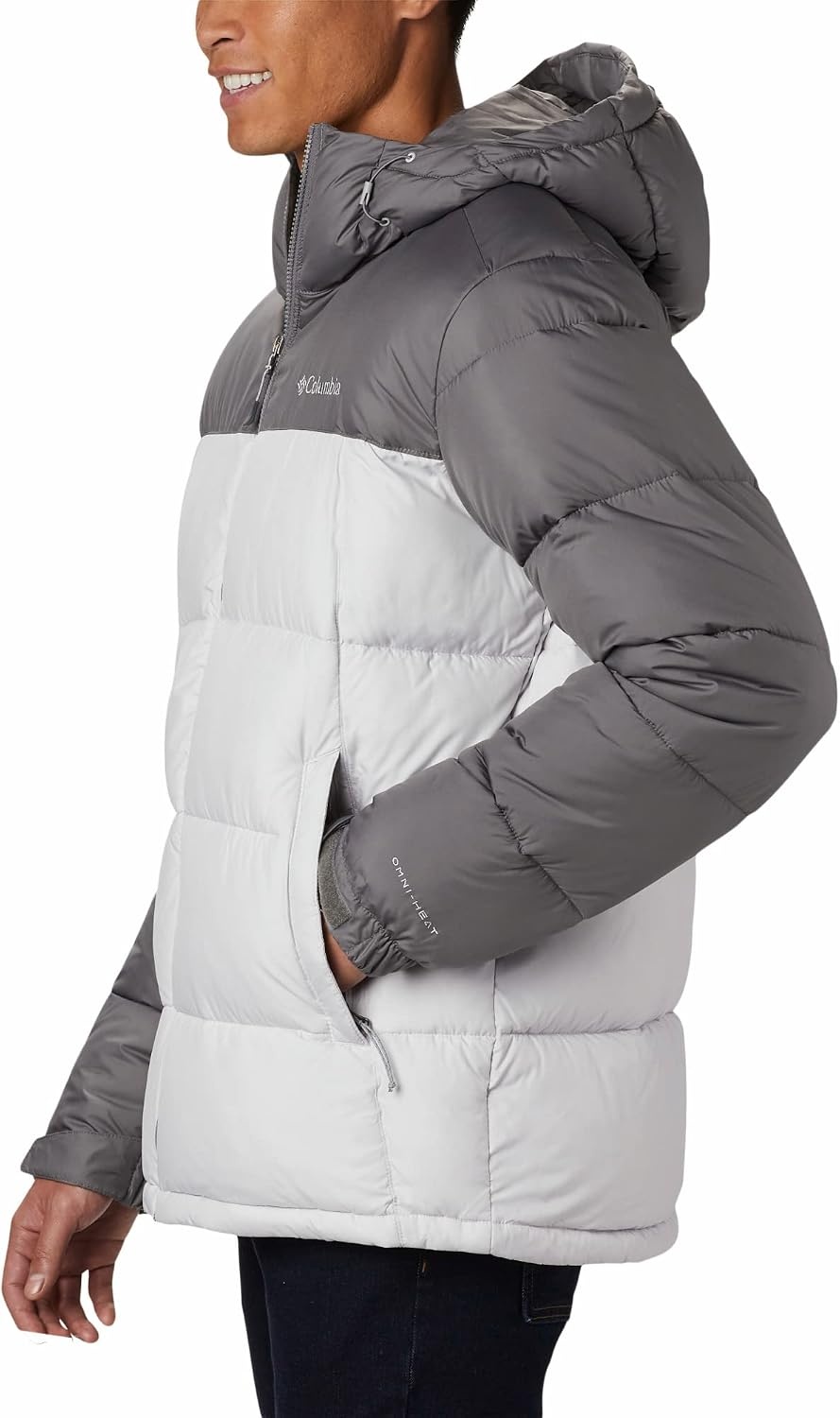 image:imageColumbia Herren Pike Lake Geftterte KapuzenjackeNimbus GreyCity Grey