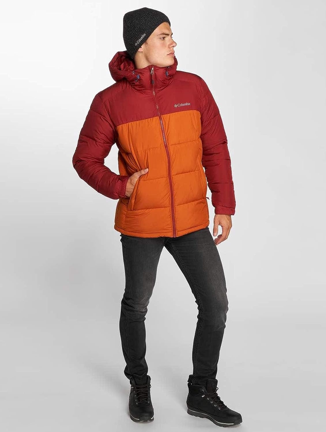 image:imageColumbia Herren Pike Lake Geftterte KapuzenjackeRed ElementBright Copper