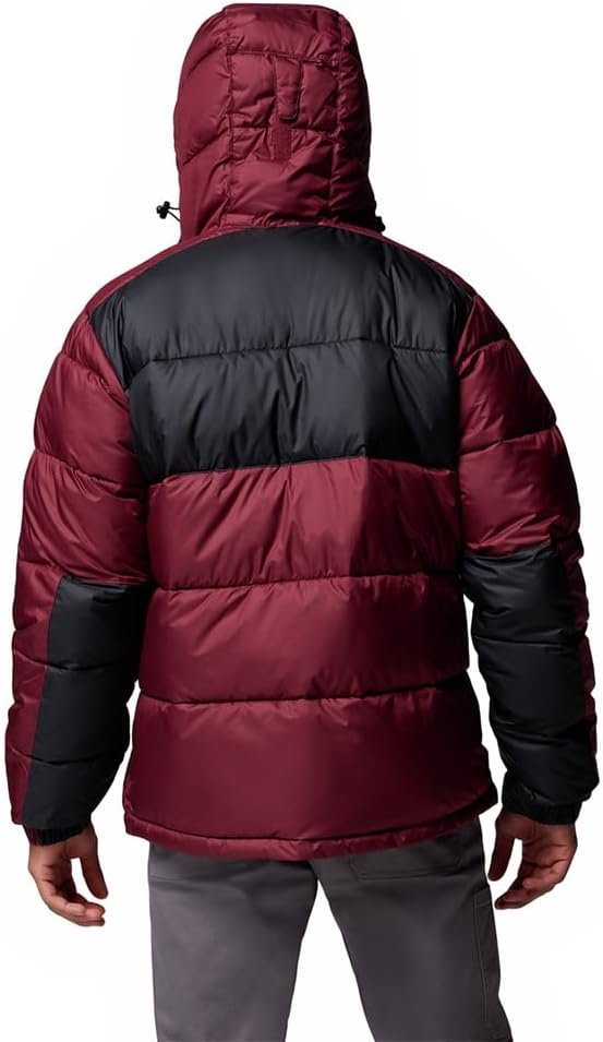 image:imageColumbia Herren Pike Lake Geftterte KapuzenjackeRich Wine Schwarz