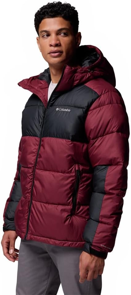 image:imageColumbia Herren Pike Lake Geftterte KapuzenjackeRich Wine Schwarz
