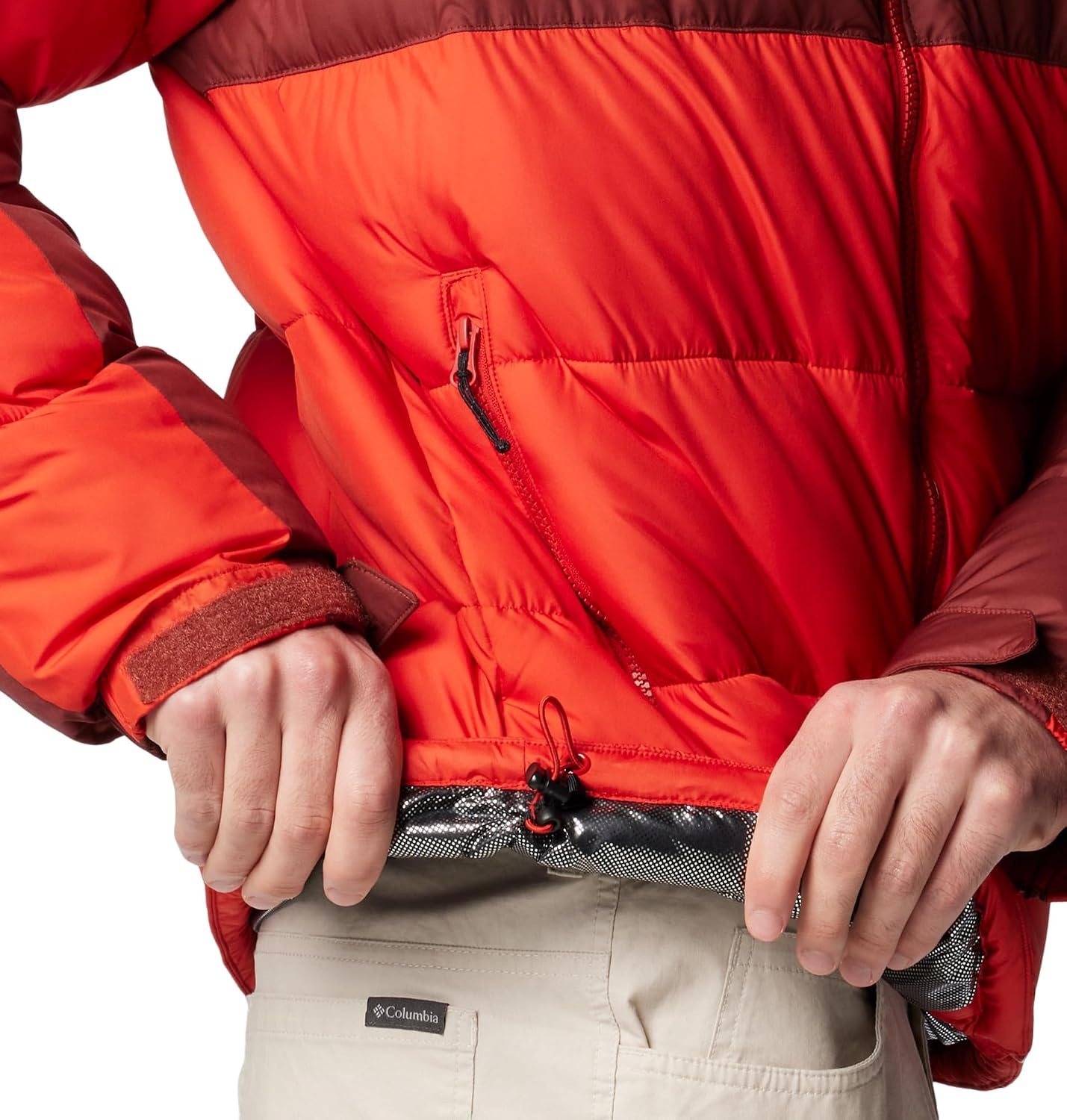 image:imageColumbia Herren Pike Lake Geftterte KapuzenjackeSail Red Spice