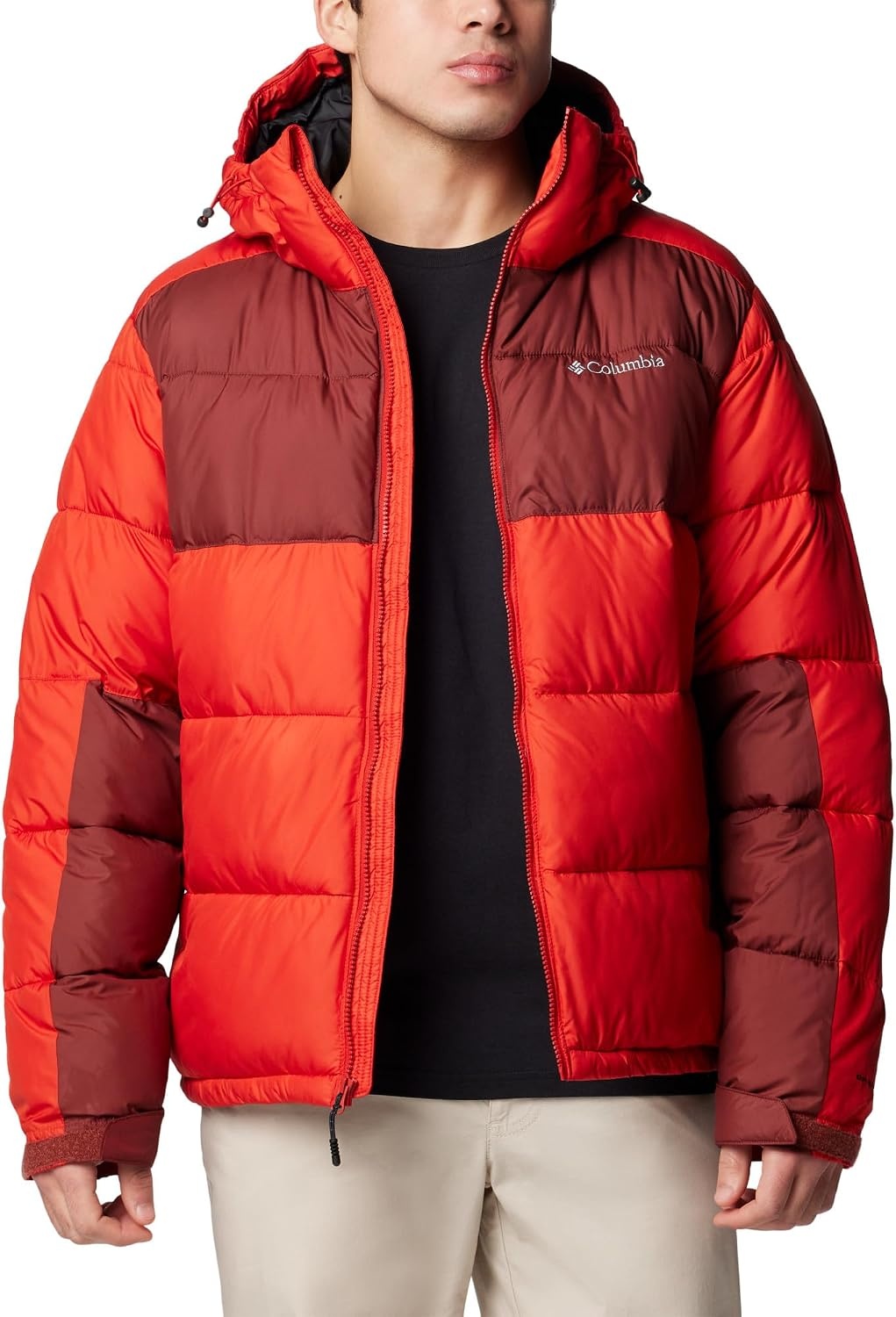 image:imageColumbia Herren Pike Lake Geftterte KapuzenjackeSail Red Spice