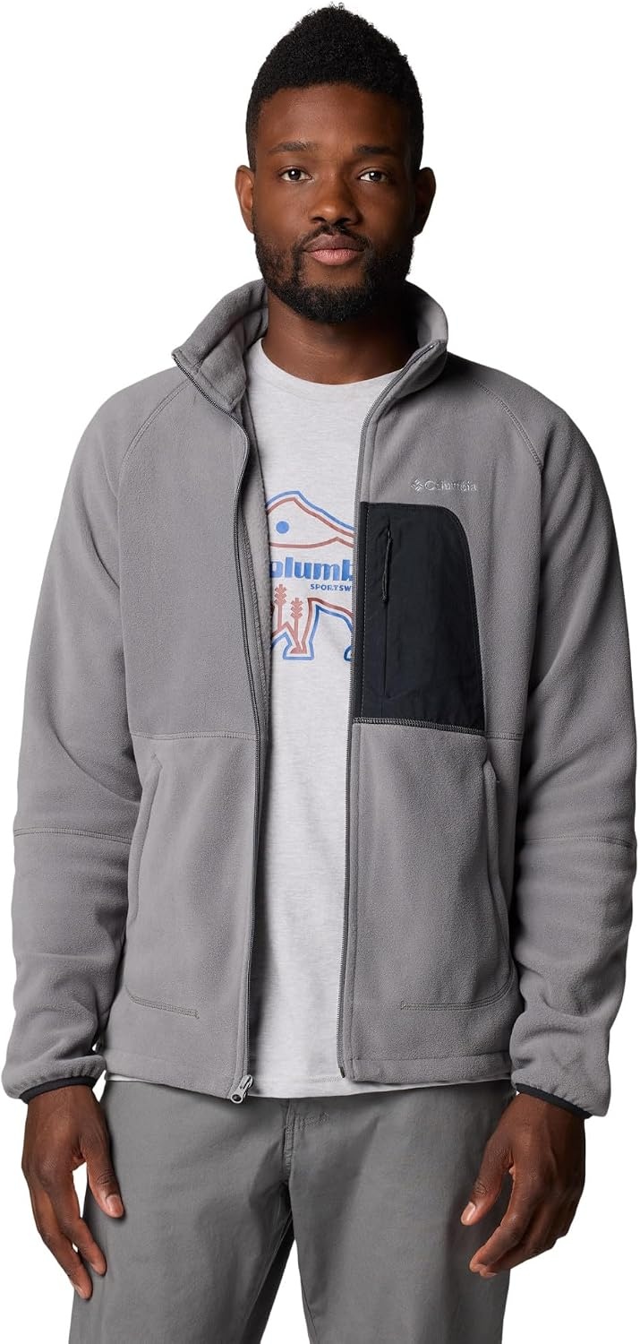 image:imageColumbia Herren Rapid Expedition 2 Fleece mit Durchgehendem Reiverschluss Fleecejacke mit durchgehendem Reiverschluss 1er PackCity Grey